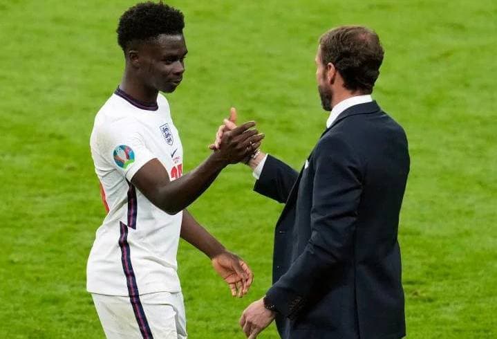 Inggris vs Denmark Semifinal EURO 2020: Bukayo Saka akan Menjadi Starter?
