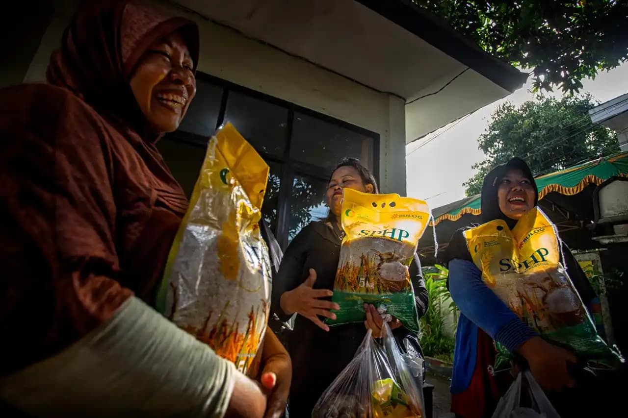 Bulog gelar program Stabilisasi Pasokan dan Harga Pangan ke seluruh wilayah Indonesia. (Dok Mi)