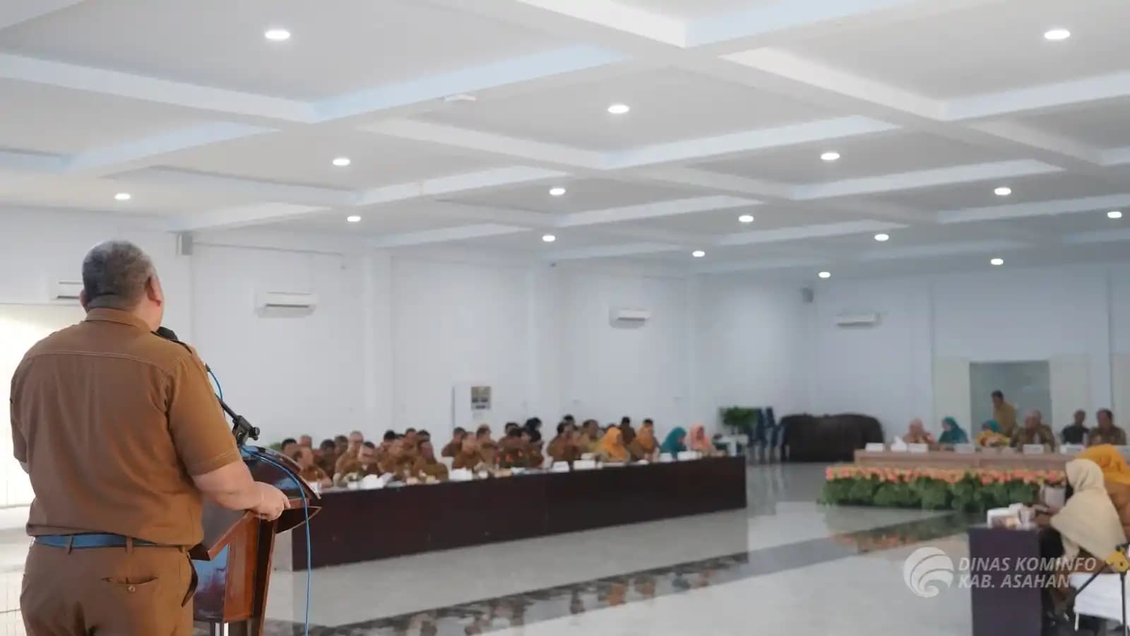 Bupati Asahan Pimpin Rakorpem Bulan Februari 2025