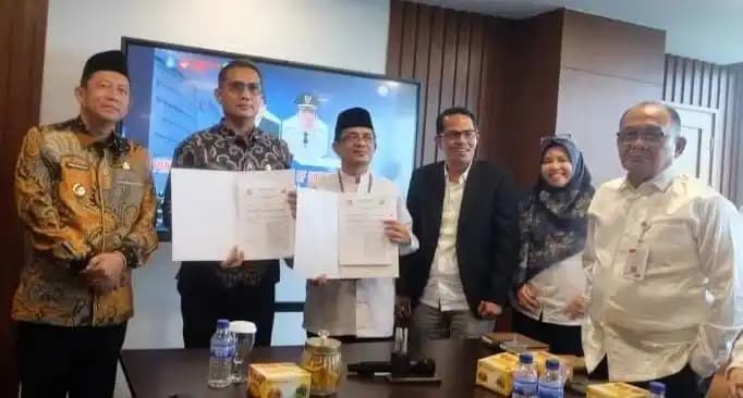 Bupati Muaro Jambi dan Rektor Universitas Jambi
