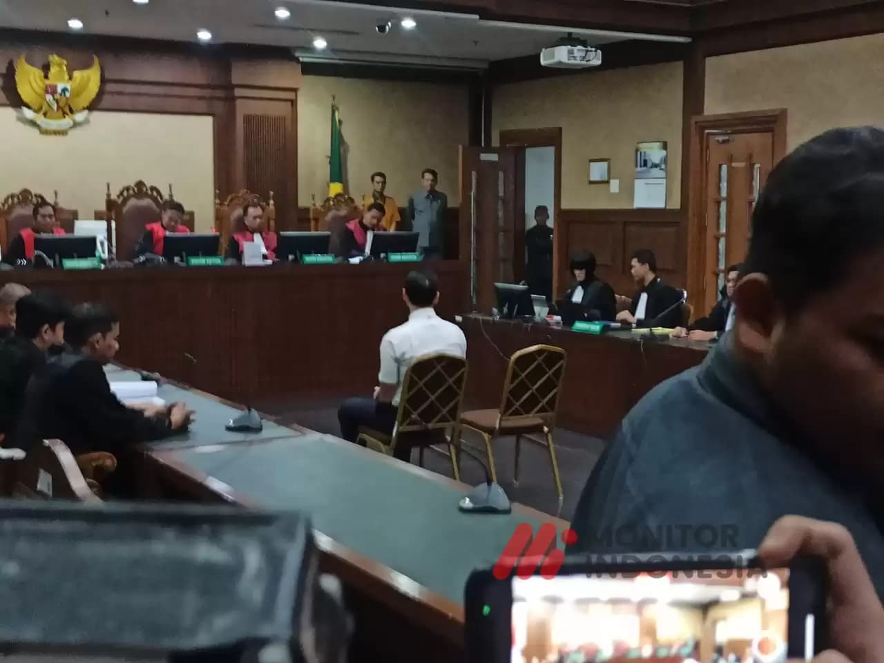 Berkas Harvey sebelumnya dilimpahkan ke Pengadilan Tipikor Jakarta, Senin (5/8/2024) (Foto: Dok MI/Albani Wijaya/Farrel)