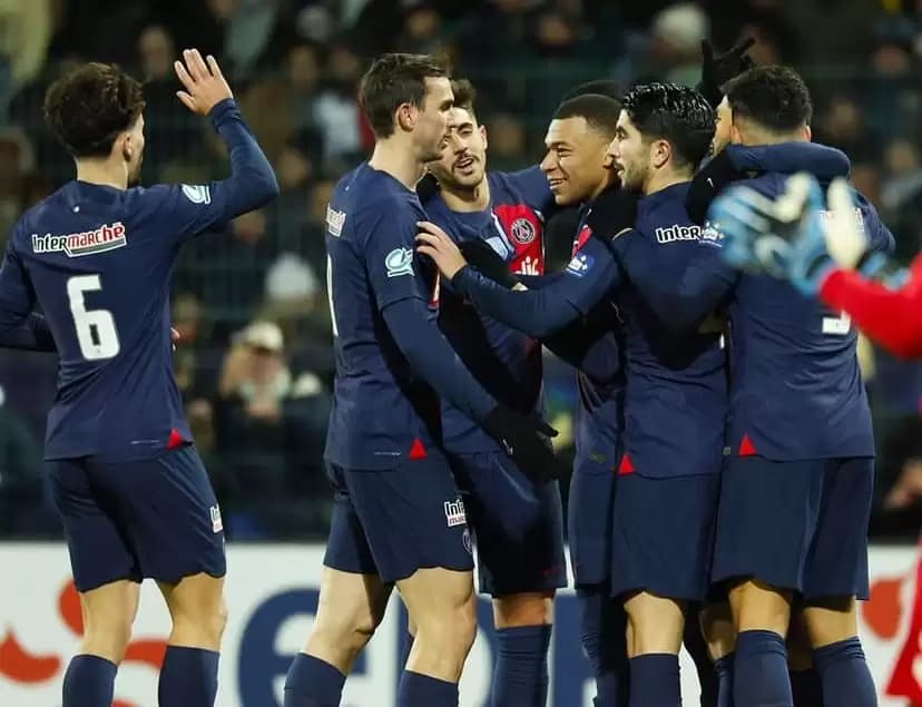 Piala Prancis: Kylian Mbappe Bawa PSG ke 16 Besar