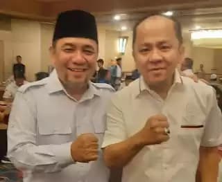 Calon Wali Kota Bekasi, Heri Koswara Usai Melantik Tim Pemenangan, Andi Salim