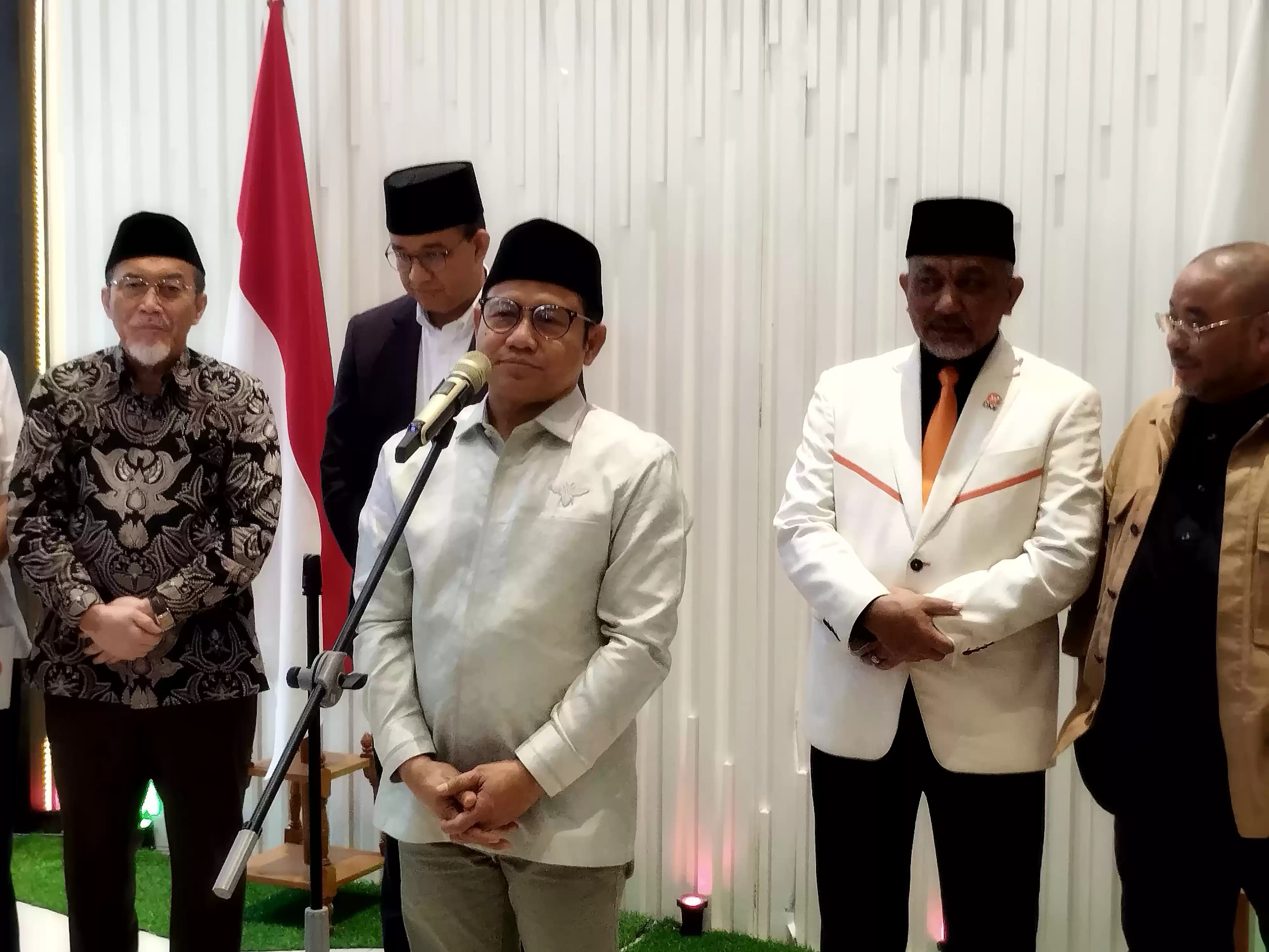 Cawapres nomor urut 1, Muhaimin Iskandar alias Cak Imin (Foto: MI/Dhanis)