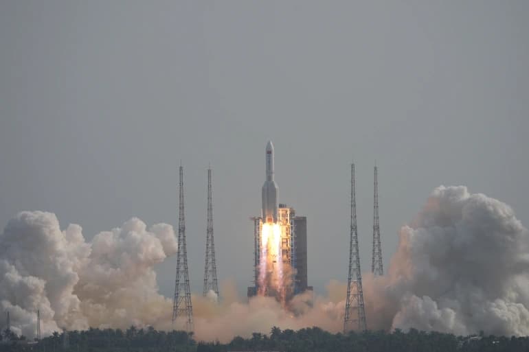 Saingi AS dan Rusia, China Sukses Selesaikan Stasiun Ruang Angkasa Tiangong