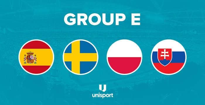 Prediksi Grup E EURO 2020, Siapa Pendamping Spanyol?
