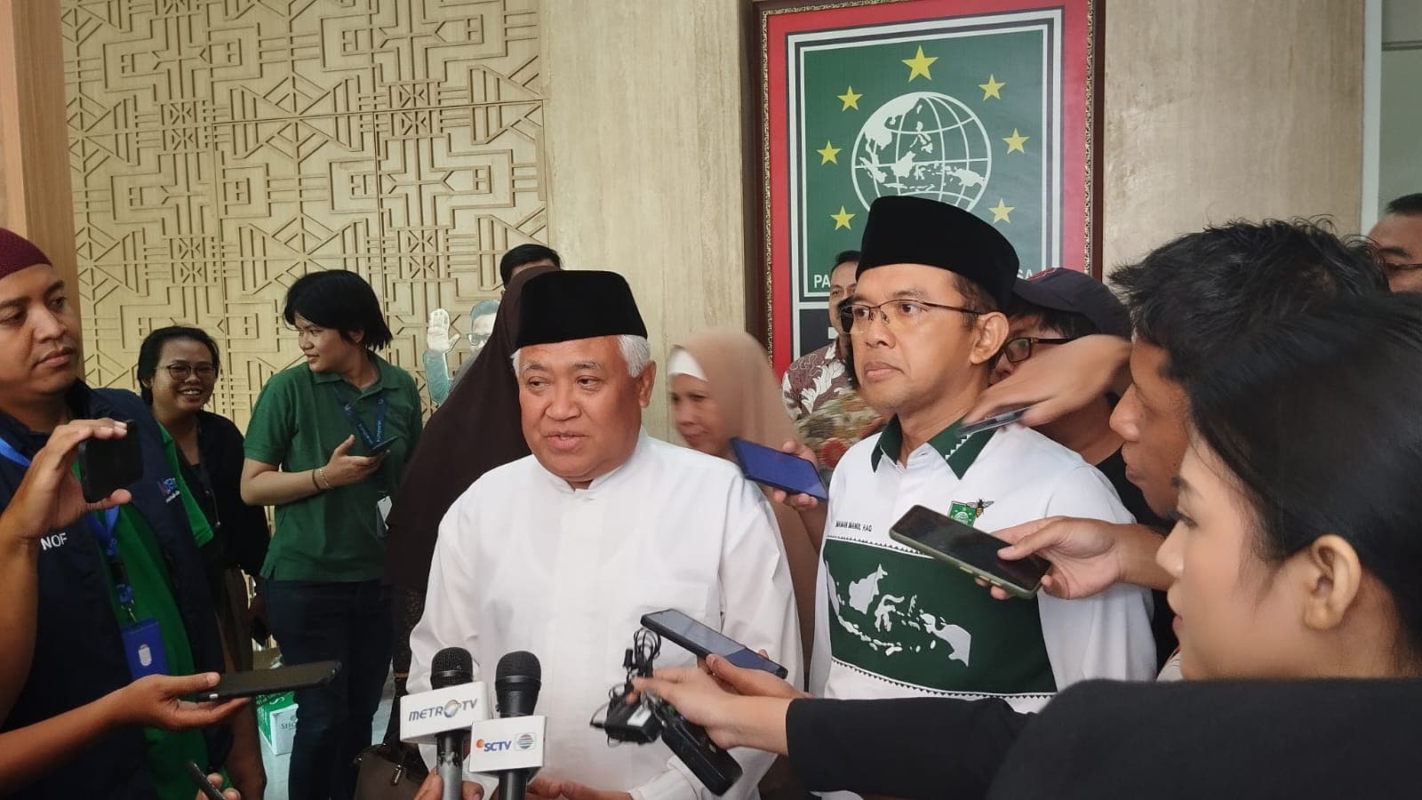Din Syamsuddin Bakal Sambangi Markas Nasdem Sore ini