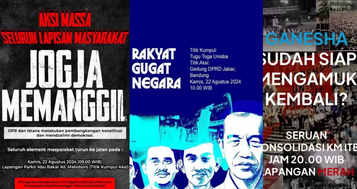Demo Buruh dan Mahasiswa
