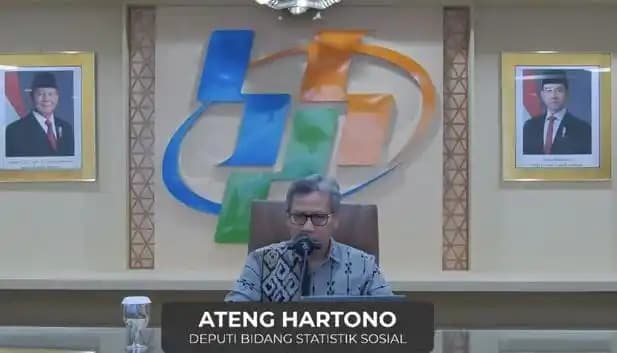 Deputi Bidang Statistik Sosial BPS, Ateng Hartono