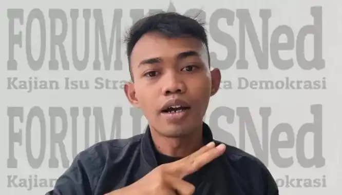Direktur Forum KiSSNed, Erlangga Abdul Kalam