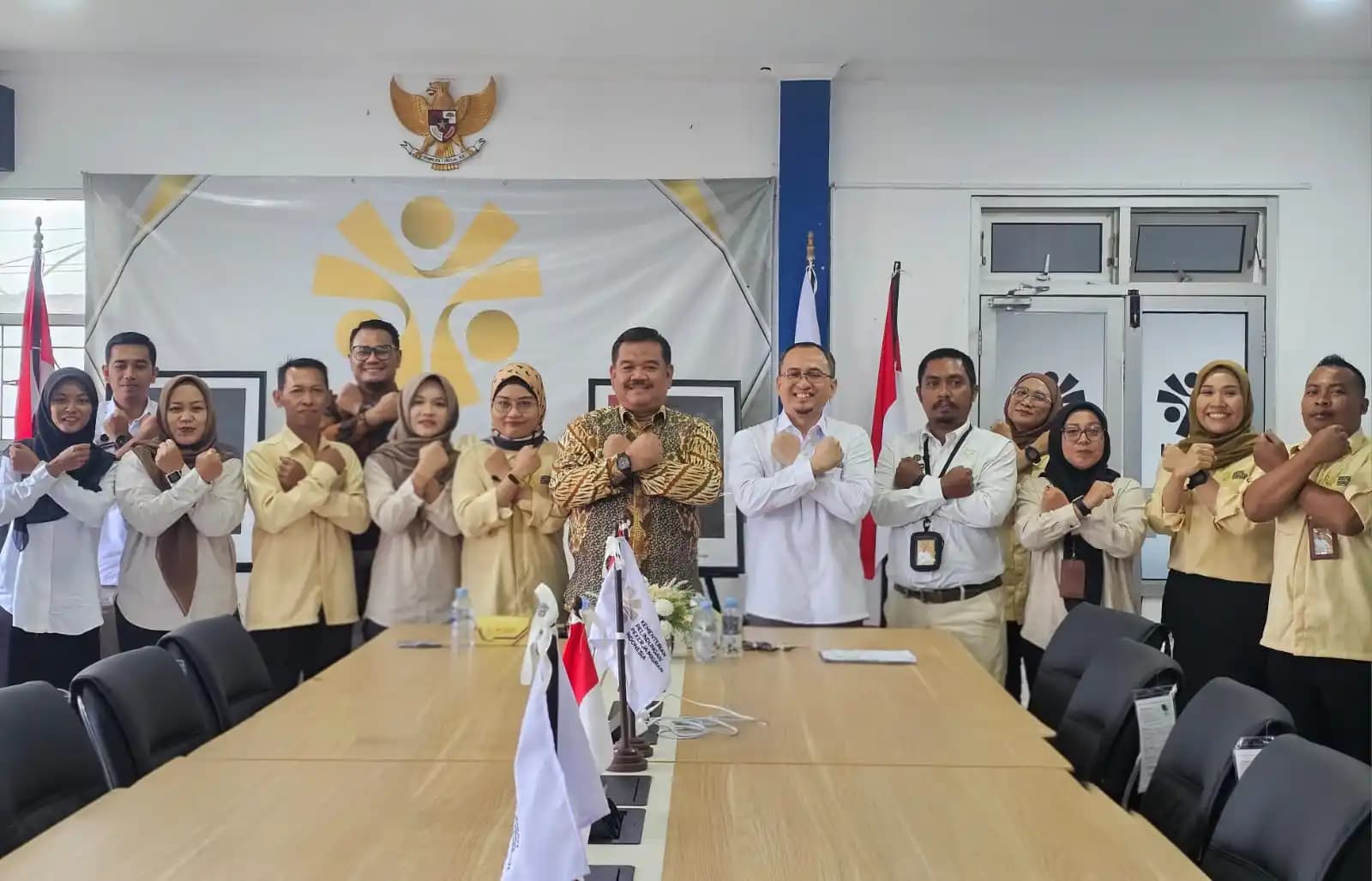 Direktur Jenderal Penempatan KemenP2MI Ahnas saat di lingkungan BP3MI Yogyakarta. (Dok. KemenP2MI)