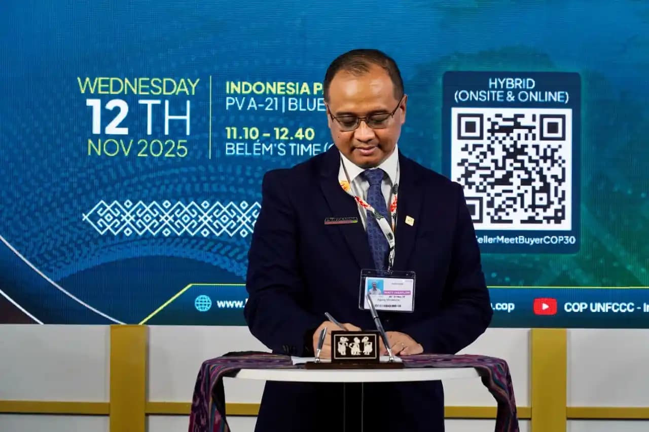 Direktur Transformasi dan Keberlanjutan Bisnis PT Pertamina (Persero), Agung Wicaksono