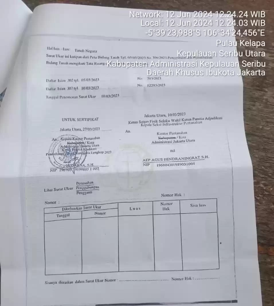 Duh!!! Ada Oknum Pejabat Diduga Penjual Pulau Seribu Rp 119 Miliar