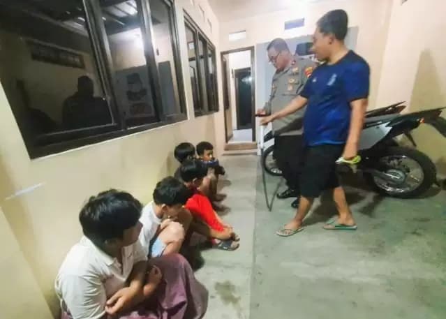Lima Pelajar Hendak Tawuran di Kabupaten Serang Diamankan Polisi