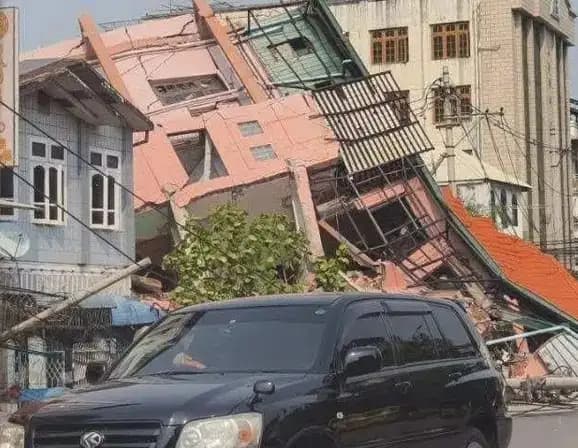 Kondisi di Mandalay, kota terdua terbesar di Mandalay (Foto: BBC)