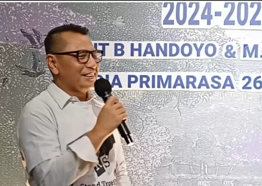 Kesit Budi Handoyo dan Yusuf Muhamad Said Deklarasi Siap Pimpin PWI Jaya 2024-2029