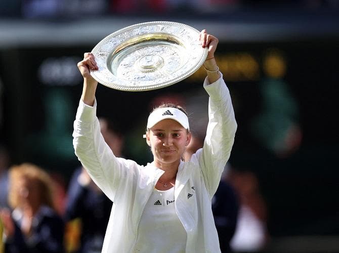 Biografi Elena Rybakina, Kazakhstan Pertama Juara Wimbledon