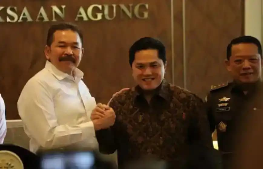 Erick Thohir dan Jaksa Agung