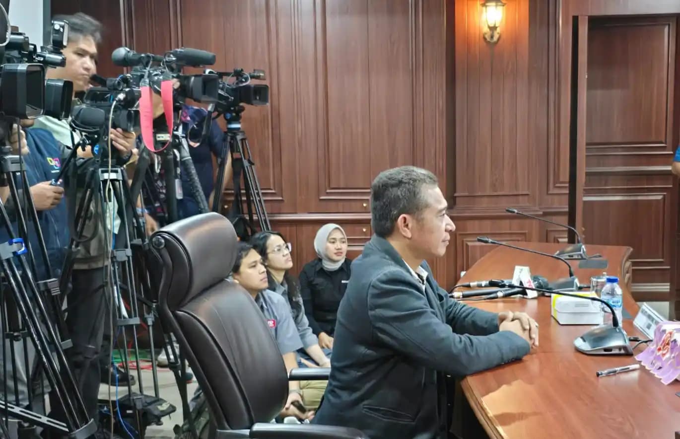 Erwin Siregar saat memberikan kesaksian dalam sidang MKD DPR. (Dok. MI)