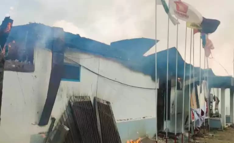 Foto Kantor KPU Papua Pegunungan