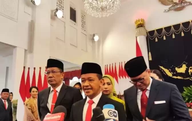Foto Menteri Energi dan Sumber Daya Mineral (ESDM) Bahlil Lahadalia