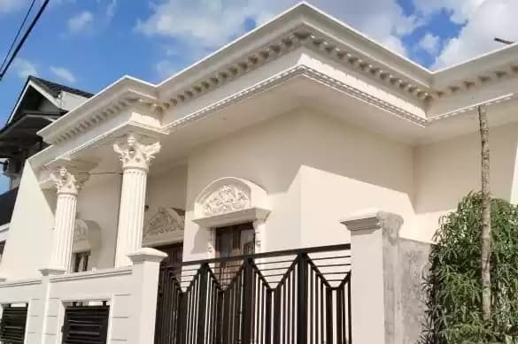 Foto Rumah milik pelaku utama pembunuhan pegawai koperasi