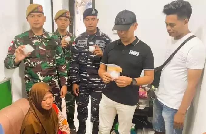Foto Satuan Tugas Gabungan berhasil menggagalkan penyelundupan sabu