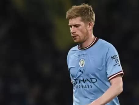 Gelandang Manchester City Kevin De Bruyne