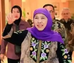 Gubernur Jatim, Khofifah Indar Parawansa (Foto: Kolase MI)