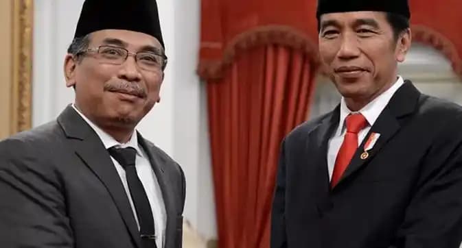 Gus Yahya dan Jokowi