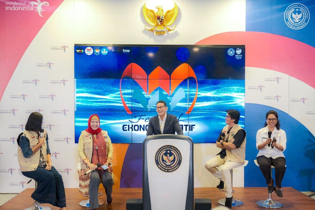 Promosikan Subsektor Musik dan Seni Budaya, Menparekraf Dukung Wara-Wiri Festival