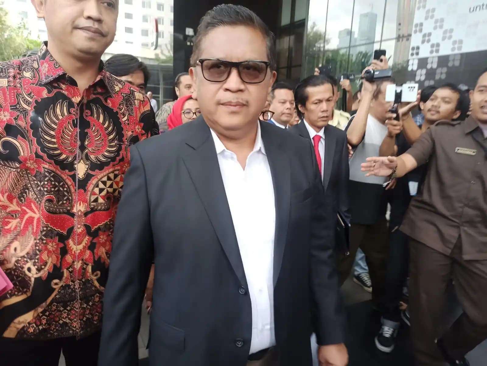 Hasto di KPK