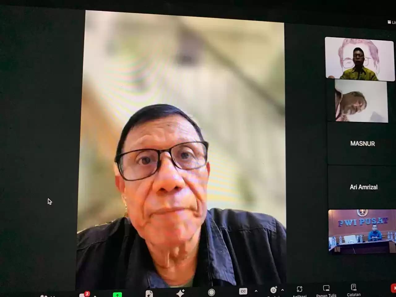 Henri CH Bangun, Ketua Umum PWI Pusat.