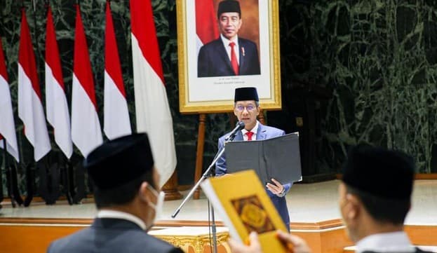 Pj Gubernur, Lantik 11 Pejabat di Pemprov DKI Jakarta
