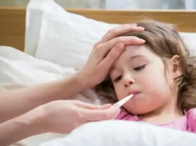 Ilustrasi Anak Terkena Influenza