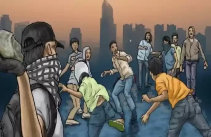 Ilustrasi-Tawuran