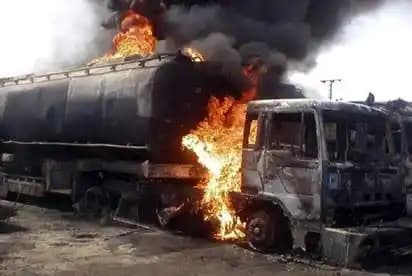 Ilustrasi. Truk Tangki Gas Meledak di India Barat
