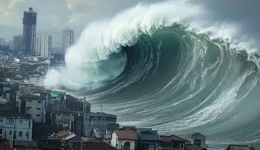 Ilustrasi Tsunami