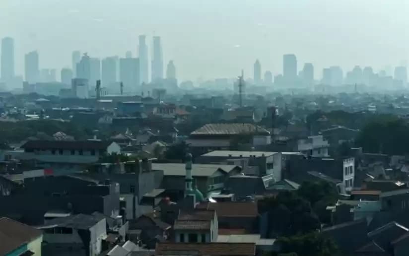 Ilustrasi-udara jakarta