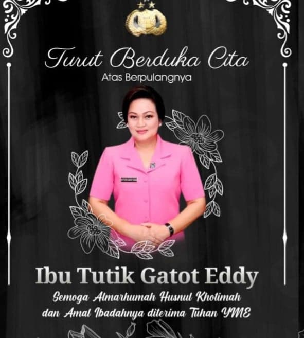 Kabar Duka, Istri Wakapolri Meninggal Dunia