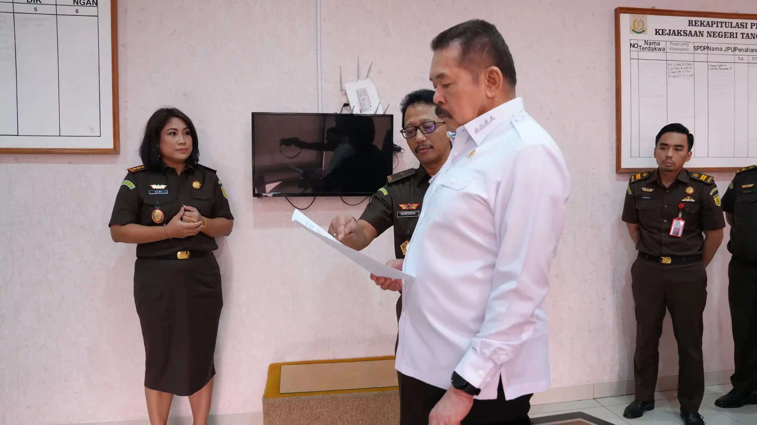 Jaksa Agung Lakukan Sidak Sejumlah Kejari di Jabodetabek