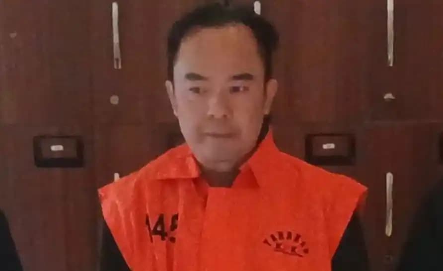 John Field, Pemilik PT Blueray Cargo, tersangka kasus dugaan suap importasi di lingkungan Direktorat Jenderal Bea dan Cukai Kementerian Keuangan