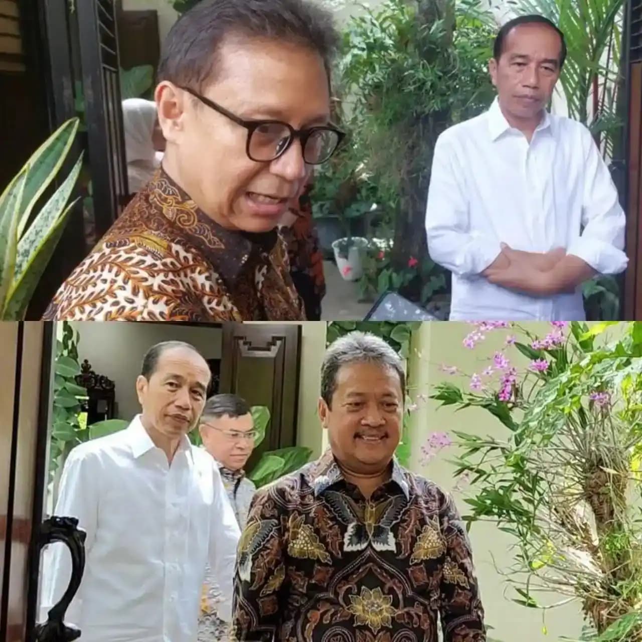 Jokowi, Budi Sadikin dan Sakti Wahyu Trenggono