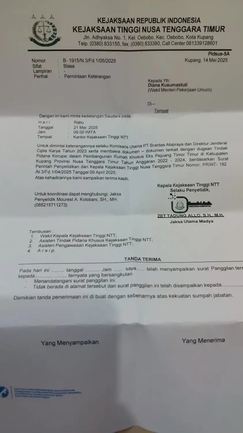 Kajati NTT