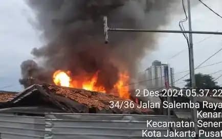 Kebakaran di Pasar Pojok Pramuka Tambah Daftar Kejanggalan soal Dugaan Ijazah dan Skripsi Palsu Jokowi