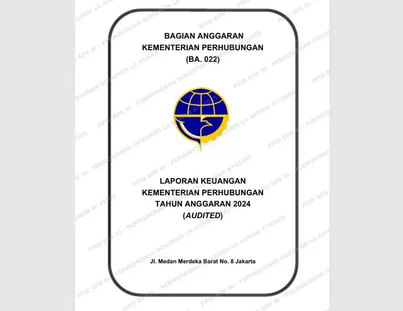 Kelebihan Bayar dan Denda Menguap, BPK Soroti Pengawasan Kemenhub Era Budi Karya