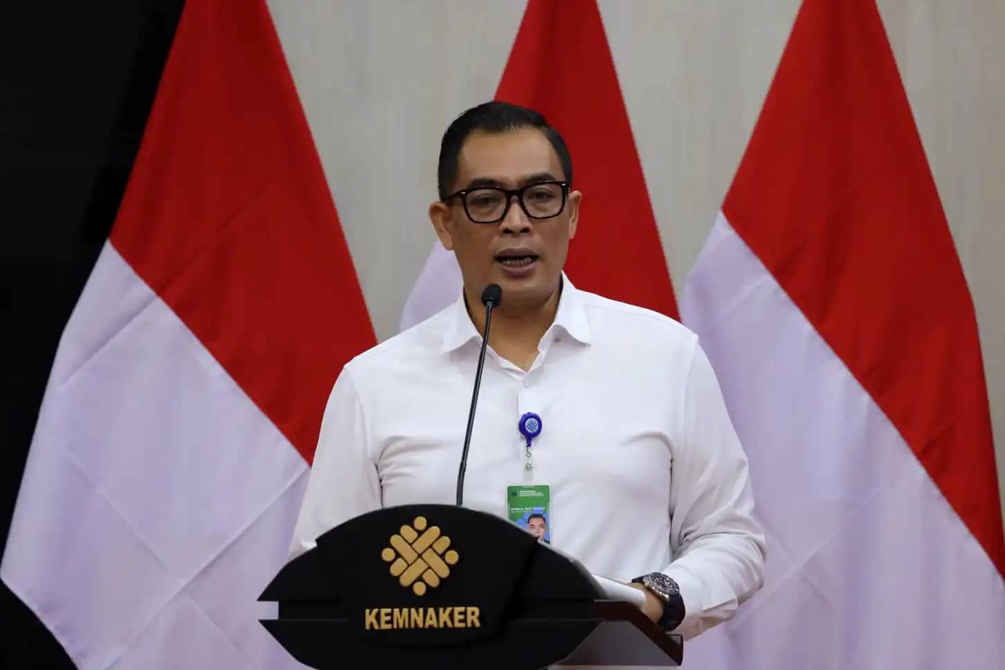 Kepala Biro Humas Kemnaker, Faried Abdurrahman Nur Yuliono. (Dok. MI)
