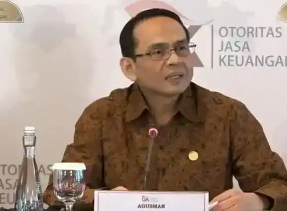 Kepala Eksekutif Pengawasan Lembaga Pembiayaan, Perusahaan Modal Ventura, Lembaga Keuangan Mikro, dan Lembaga Jasa Keuangan Lainnya OJK, Agusman