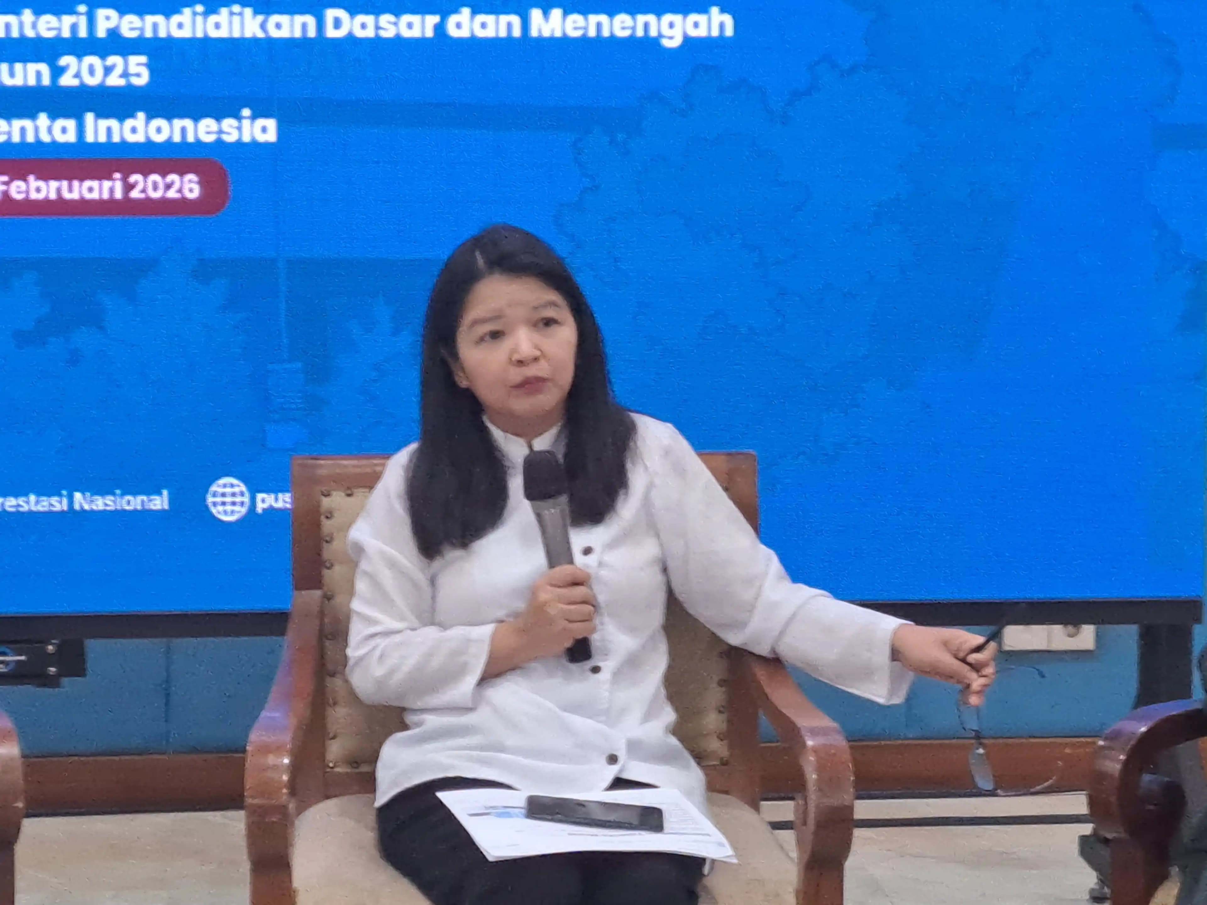 Kepala Puspresnas Maria Veronica Irene Herdjiono. (Foto. Rizal Siregar)