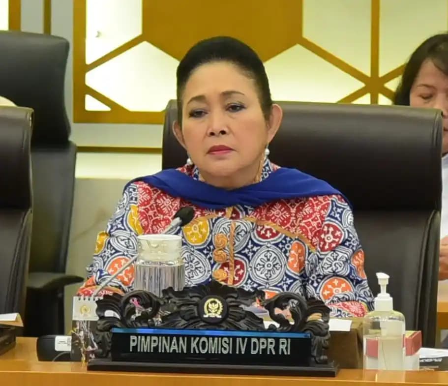 Ketua Komisi IV DPR RI Siti Hediyati Hariyadi alias Titiek Soeharto